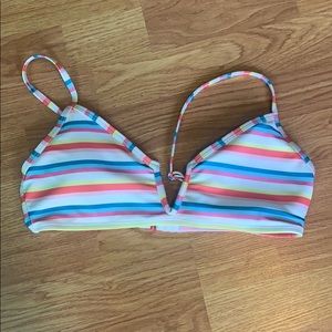 Striped Swimsuit Top